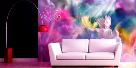 Фотообои цветы: 18 идей для украшения интерьера фотообоями с цветами