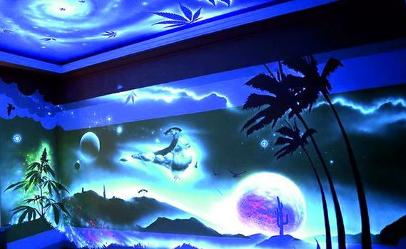 Флуоресцентные обои